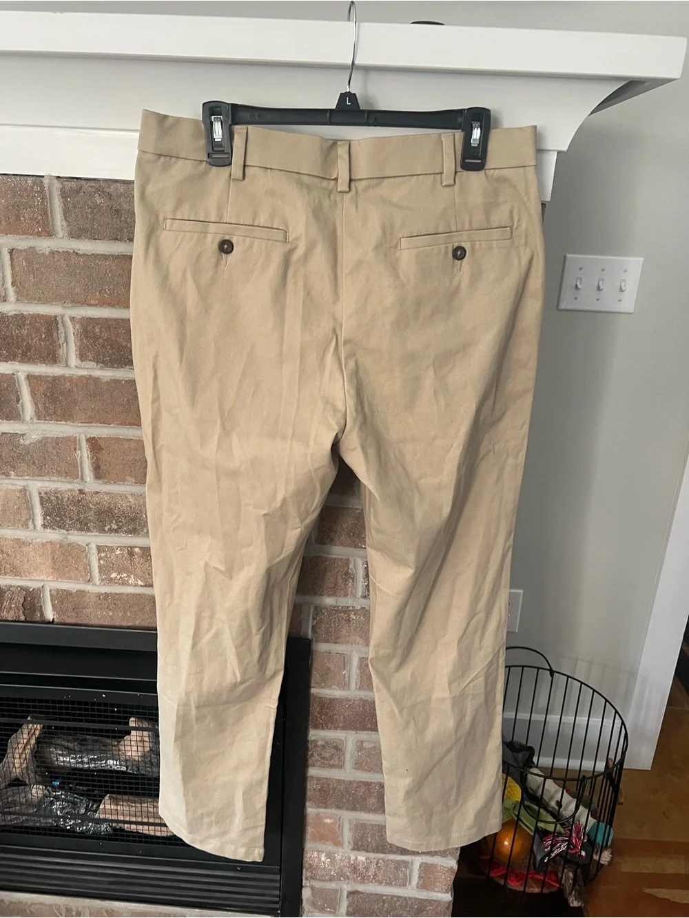 George Tan Straight Fit Chinos
